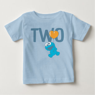 Sesame Street Cookie Monster 2nd Birthday Baby T-Shirt