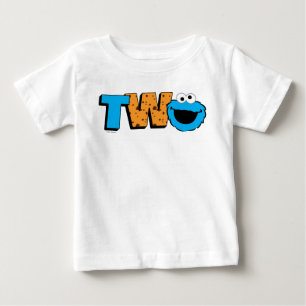 Sesame Street Cookie Monster 2nd Birthday Baby T-Shirt