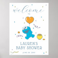 Sesame Street | Cookie Monster Baby Shower Welcome