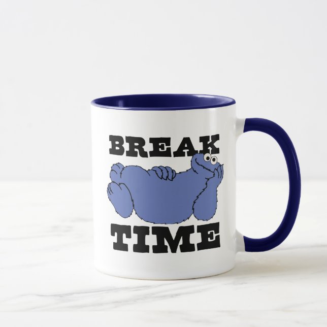 Sesame Street | Cookie Monster Break Time Mug (Right)