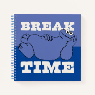 Sesame Street   Cookie Monster Break Time Notebook