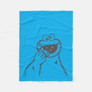 Sesame Street   Cookie Monster Bright Fleece Blanket