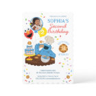 Sesame Street | Cookie Monster Cake Photo Birthday