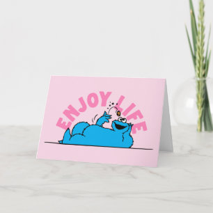 Sesame Street   Cookie Monster Enjoy Life Card