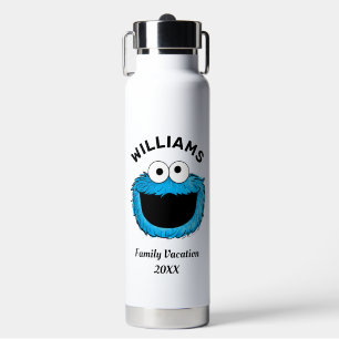 Sesame Street   Cookie Monster Family Vacation Water Bottle
