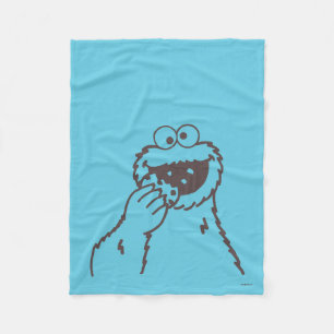 Sesame Street   Cookie Monster Fleece Blanket
