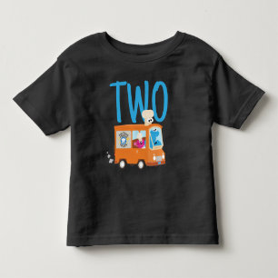 Sesame Street   Cookie Monster Food Truck Birthday Toddler T-shirt