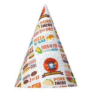 Sesame Street Cookie Monster Foodie Truck Party Hat
