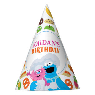 Sesame Street Cookie Monster Foodie Truck Party Hat
