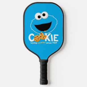 Sesame Street   Cookie Monster Loving Cookies Pickleball Paddle