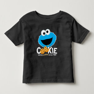Sesame Street Cookie Monster Loving Cookies Toddler T-shirt