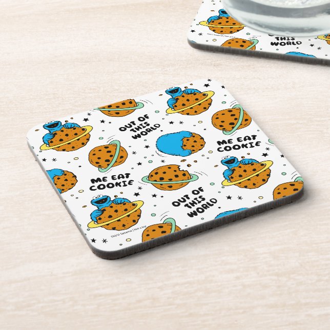 Sesame Street | Cookie Monster Out of This World Coaster (Left Side)