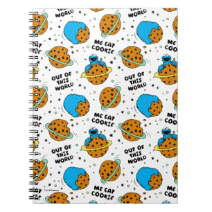 Sesame Street Cookie Monster Out of This World Notebook