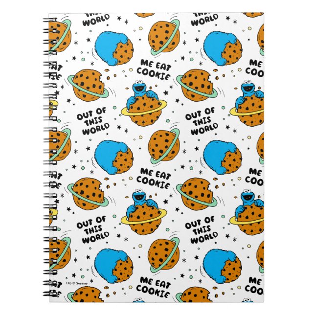 Sesame Street | Cookie Monster Out of This World Notebook (Front)