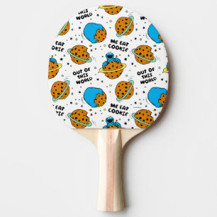 Sesame Street   Cookie Monster Out of This World Ping Pong Paddle