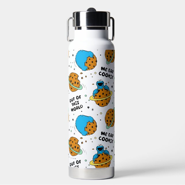 Sesame Street | Cookie Monster Out of This World Water Bottle (Front)