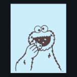 Sesame Street | Cookie Monster Poster<br><div class="desc">Check out this cute Sesame Street design featuring Cookie Monster.</div>