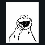 Sesame Street | Cookie Monster Poster<br><div class="desc">Check out this cute Sesame Street design featuring Cookie Monster.</div>