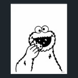 Sesame Street | Cookie Monster Poster<br><div class="desc">Check out this cute Sesame Street design featuring Cookie Monster.</div>