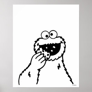 Sesame Street   Cookie Monster Poster