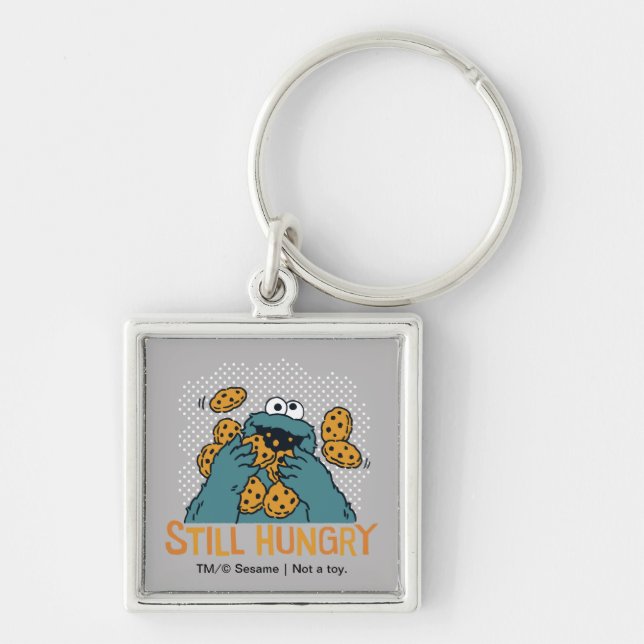 Sesame Street | Cookie Monster - Still Hungry Keychain (Front)