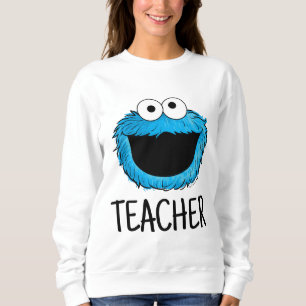 Sesame Street Cookie Monster Teacher Sweatshirt
