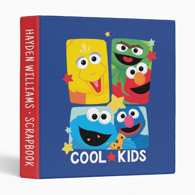Sesame Street | Cool Kids | Add Your Text Binder (Front/Spine)