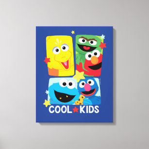 Sesame Street   Cool Kids Canvas Print