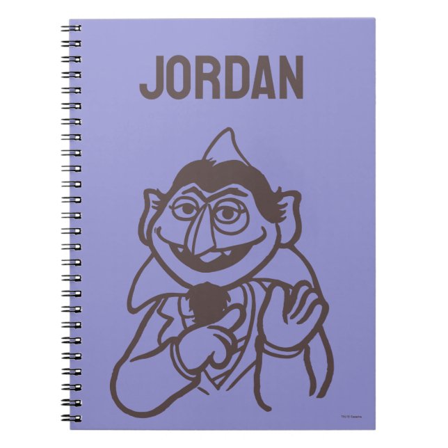 Sesame Street | Count von Count Bright Notebook (Front)