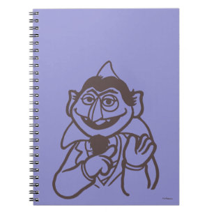 Sesame Street   Count von Count Bright Notebook