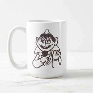 Sesame Street   Count von Count Coffee Mug