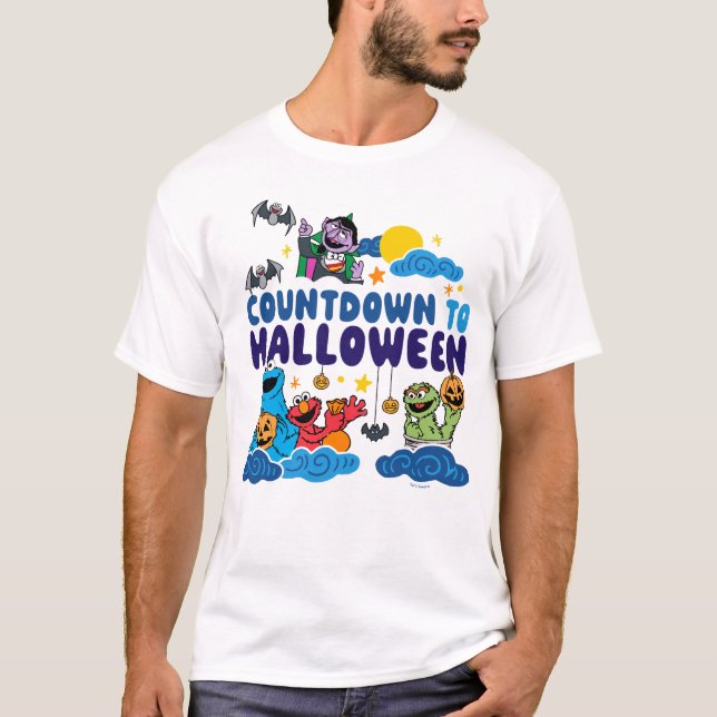 Sesame Street | Countdown to Halloween T-Shirt (Front)