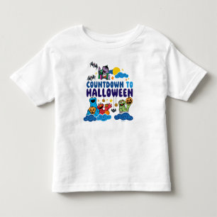 Sesame Street   Countdown to Halloween Toddler T-shirt