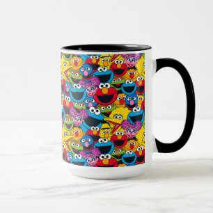 Sesame Street Crew Pattern Mug