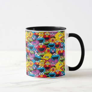 Sesame Street Crew Pattern Mug