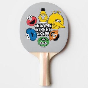 Sesame Street Crew Ping Pong Paddle