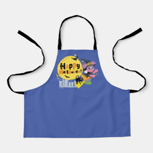 Sesame Street Cute Halloween Pattern Apron