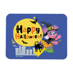 Sesame Street   Cute Halloween Pattern Magnet