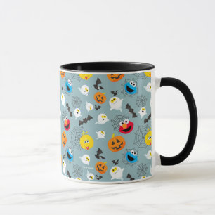 Sesame Street Cute Halloween Pattern Mug
