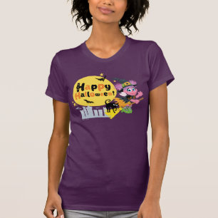 Sesame Street Cute Halloween Pattern T-Shirt