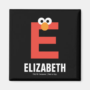 Sesame Street E is for Elmo Magnet