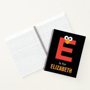 Sesame Street   E is for Elmo Notebook