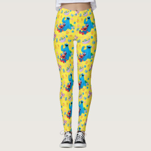 Sesame Street Easter Basket Pattern Leggings
