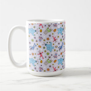 Sesame Street Easter Bunny Pattern Coffee Mug