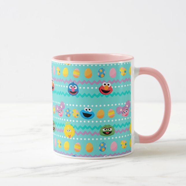 Sesame Street Easter Egg Pattern Mug (Right)