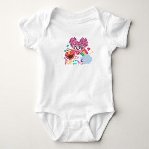 Sesame Street   Elmo & Abby - Be Awesome Baby Bodysuit