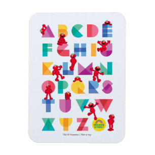 Sesame Street   Elmo Alphabet Magnet