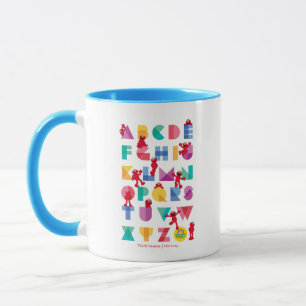 Sesame Street   Elmo Alphabet Mug
