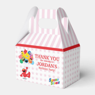 Sesame Street   Elmo and Pals - Birthday Balloons Favor Box