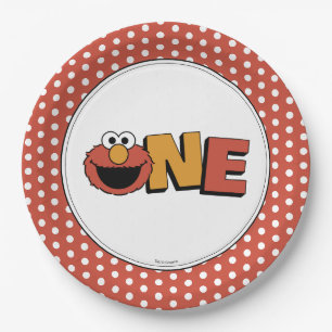 Sesame Street   Elmo - Assiettes en Papier pour De